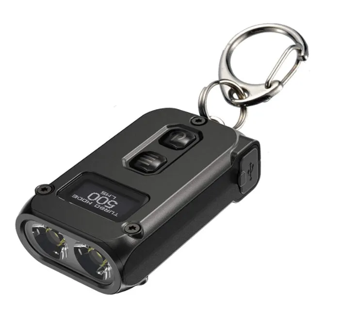 Nitecore TINI 2 Dual Core Intelligent Keychain Light with OLED Display