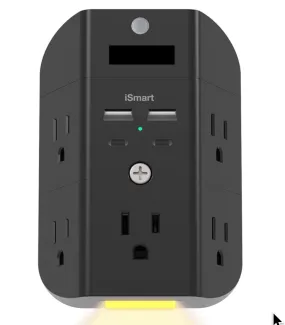 No-EMF Charging Station  The  USB  and USB-C Charger and Power Strip