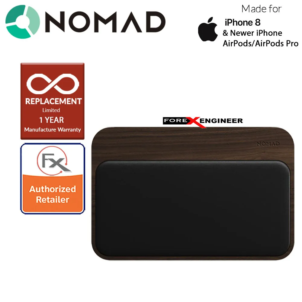 [ONLINE EXCLUSIVE] Nomad Base Station Hub with USB-C PD 18W port and Charges up to 4 devices simultaneously - Walnut Edition ( Barcode: 856504015312 )