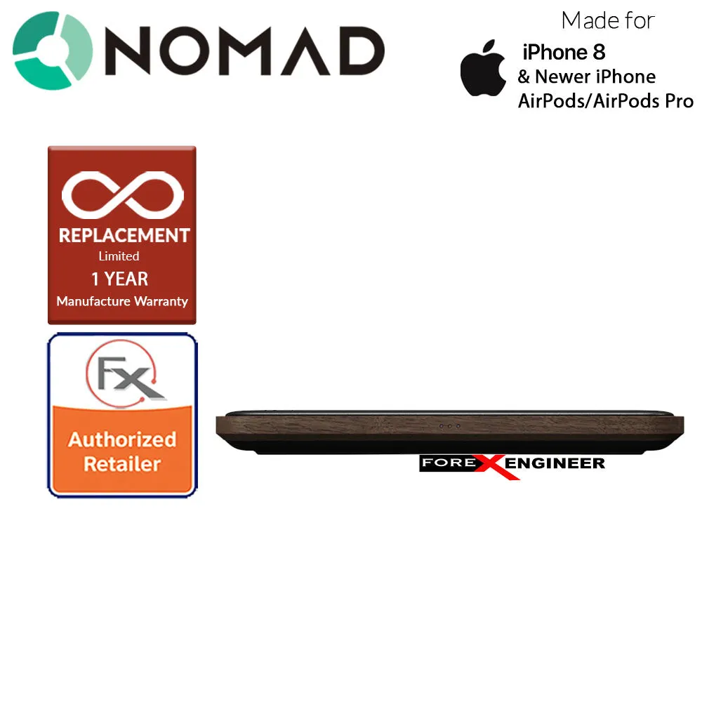 [ONLINE EXCLUSIVE] Nomad Base Station Hub with USB-C PD 18W port and Charges up to 4 devices simultaneously - Walnut Edition ( Barcode: 856504015312 )