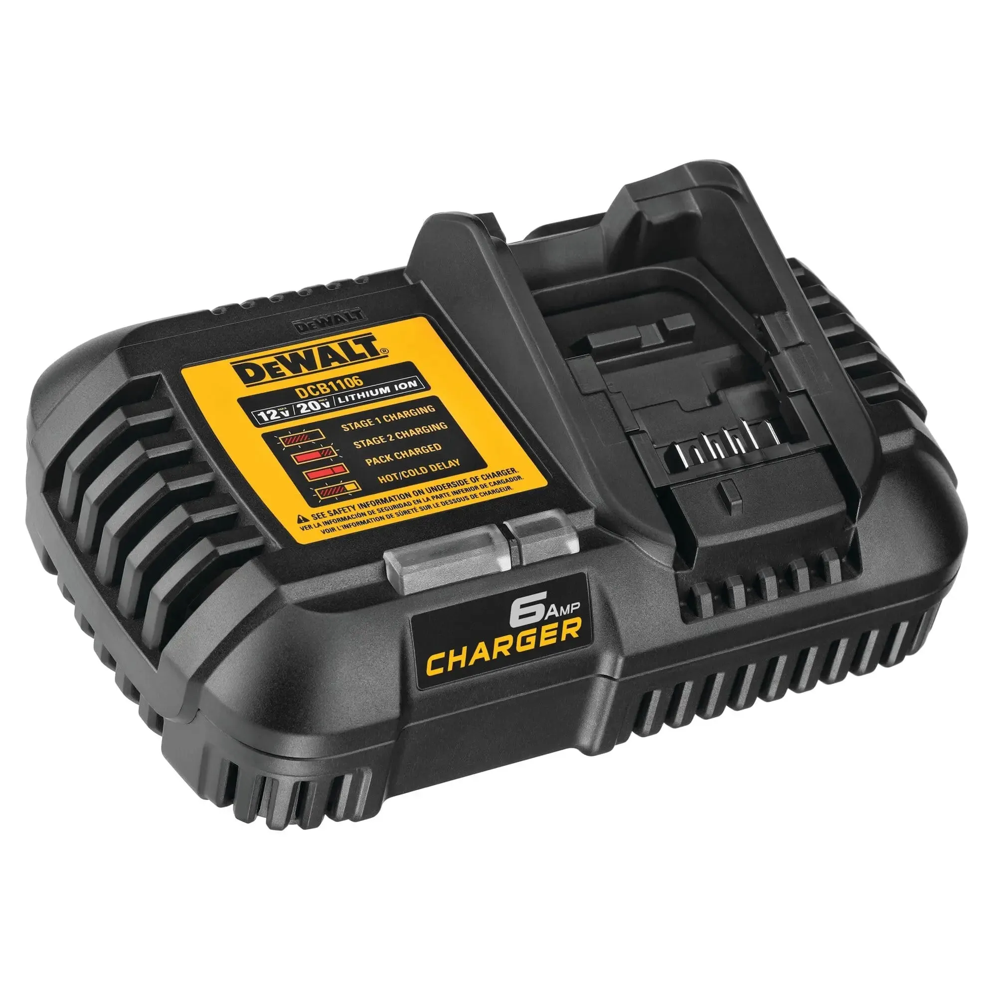 Open Box -  DEWALT 6 Amp Battery Charger