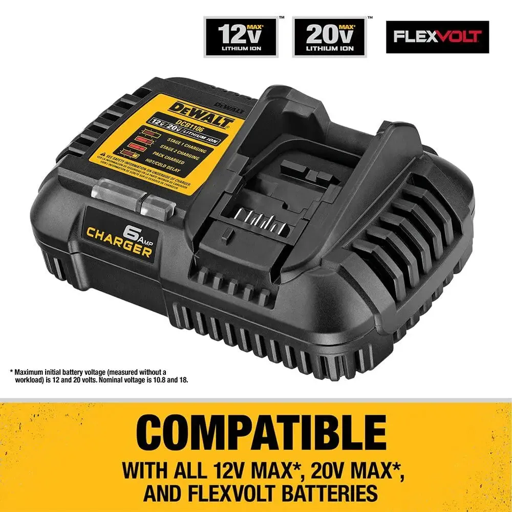 Open Box -  DEWALT 6 Amp Battery Charger