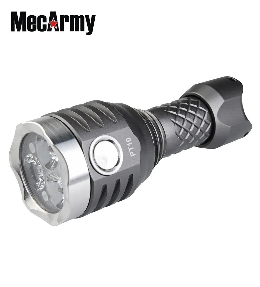 PT10 USB Rechargeable 800 Lumens EDC Flashlight