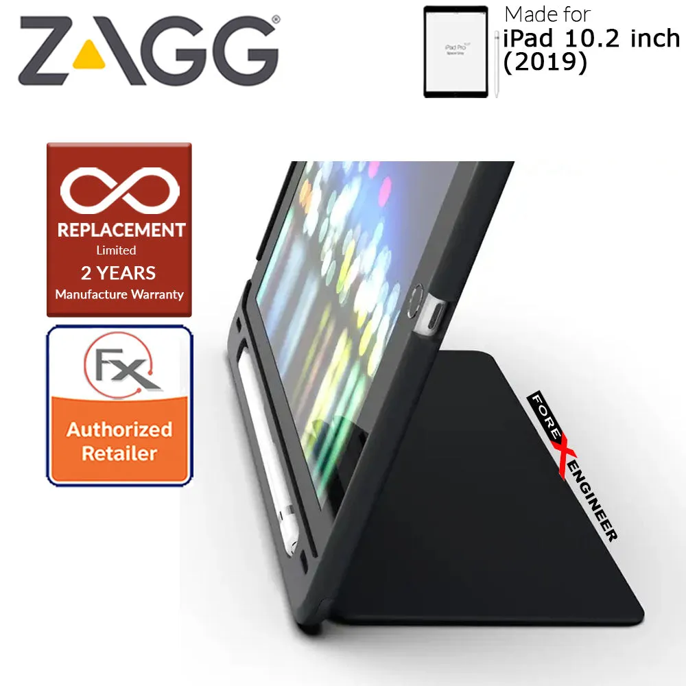 [RACKV2_CLEARANCE] Zagg Keyboard Slim Book Go for iPad 10.2 inch ( 7th - 8th - 9th Gen ) ( 2019 -2021 )  - Ultra Slim Keyboard and Detachable Case ( Barcode : 840056114333 )