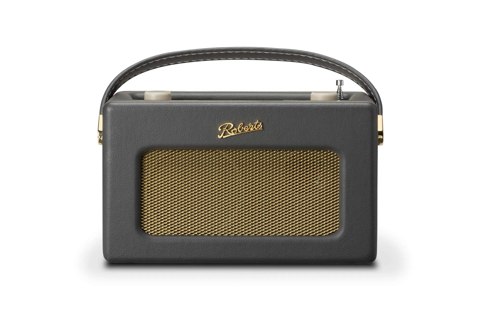 Roberts Radio Retro DAB/DAB  FM Wireless Portable Digital Bluetooth Radio Alexa Voice Controlled Smart Speaker Revival iStream 3 - Charcoal Grey