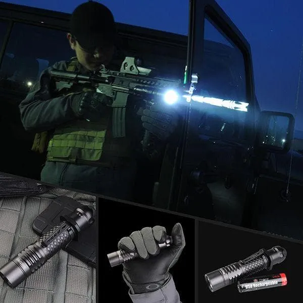 SPX10 1100 Lumens 360 Degrees Operated Tactical Flashlight