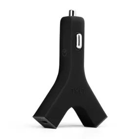 TYLT - Y-Charge (Quik) Car Energy Vehicle Charger Dual USB Ports