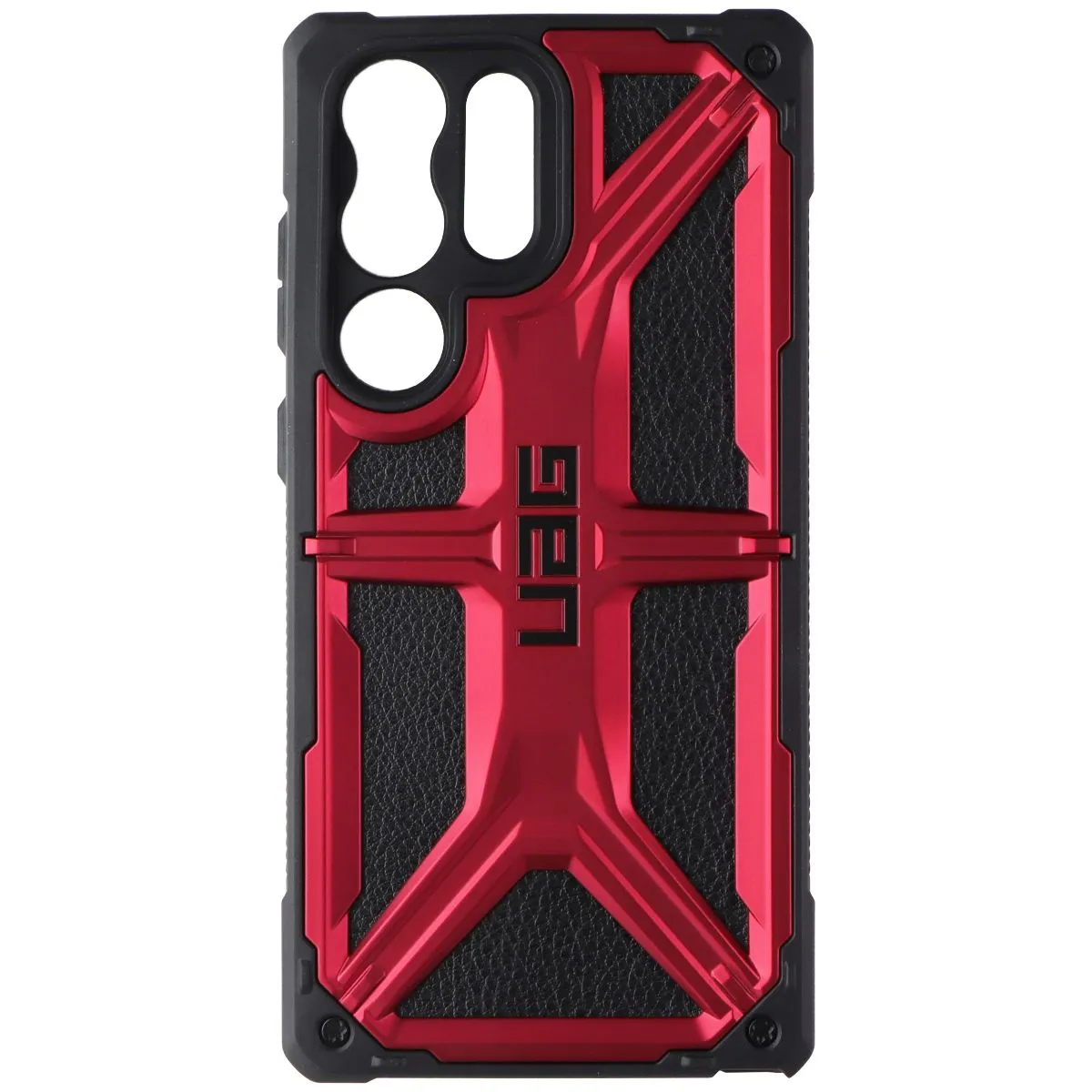 Premium UAG Monarch Series Rugged Case for Samsung Galaxy S23 Ultra 5G in Bold Red