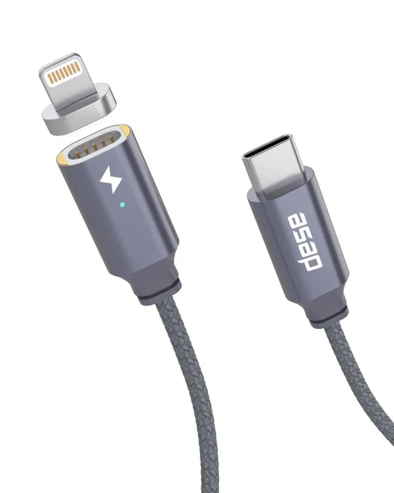 USB-C Cable Set Magnetic 18W Charging Cable: UNO