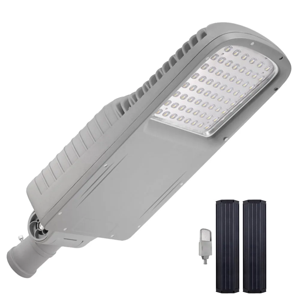 VISTA | Solar LED Street Light | 50 Watt | 6200 Lumens | 5000K | Smart Street Light | Built In Bluetooth | Smart App included | Parking Lot Light | Solar All in One SE Street Light | 3 Years Warranty