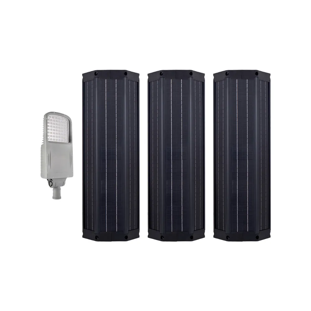 VISTA | Solar LED Street Light | 60 Watt | 7800 Lumens | 5000K | Smart Street Light | Built In Bluetooth | Smart App included | Parking Lot Light | Solar All in One SE Street Light | 3 Years Warranty