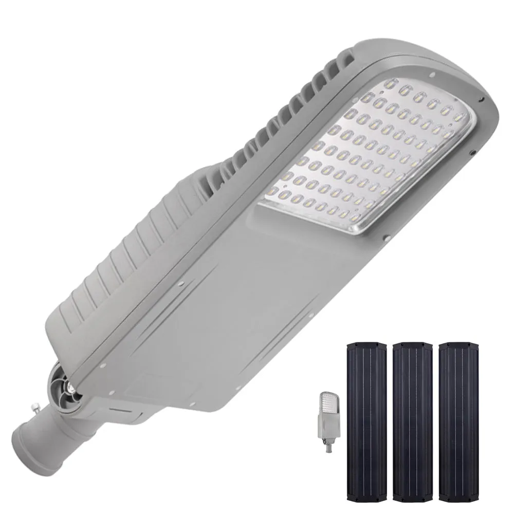 VISTA | Solar LED Street Light | 80 Watt | 10800 Lumens | 5000K | Smart Street Light | Built In Bluetooth | Smart App included | Parking Lot Light | Solar All in One SE Street Light | 3 Years Warranty