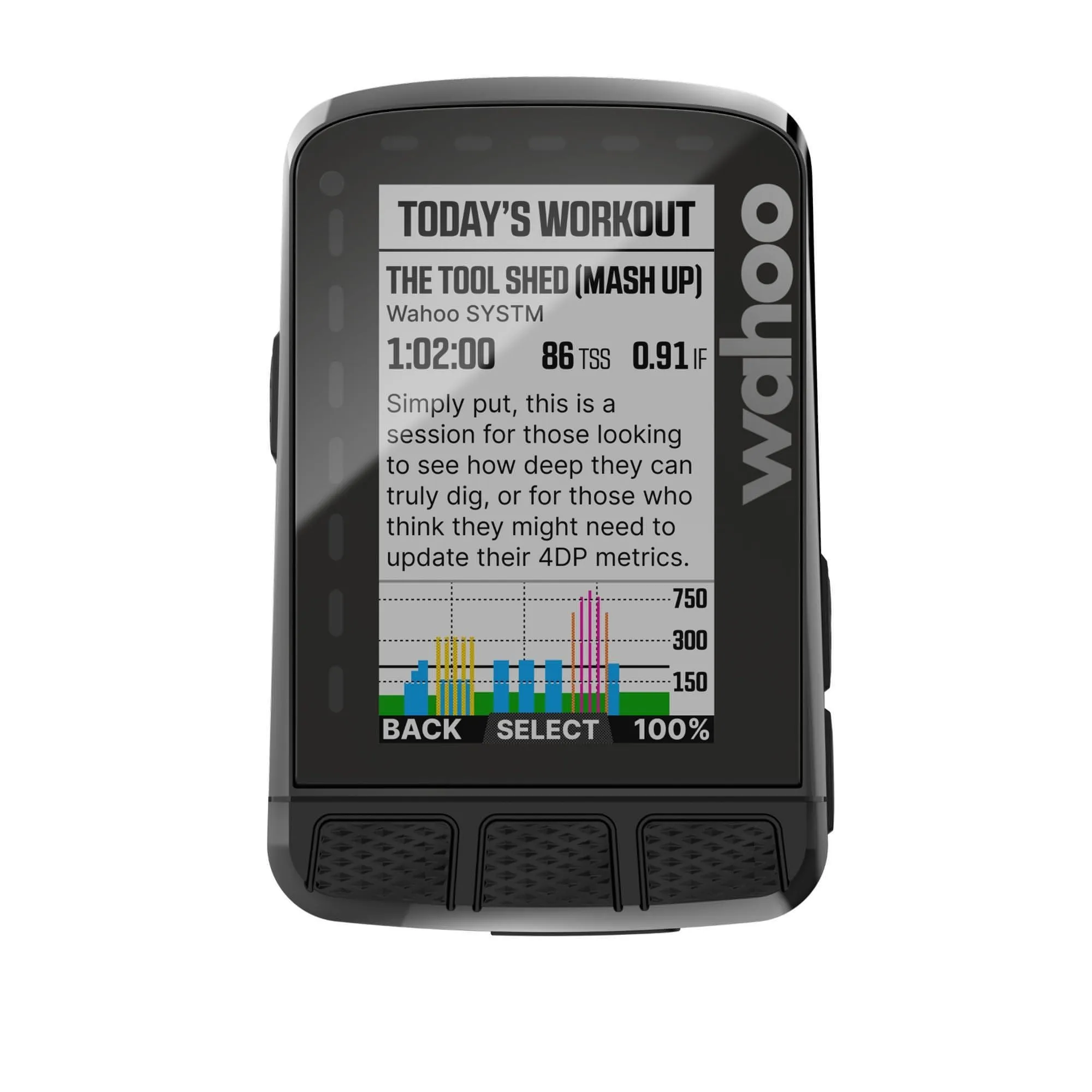 Wahoo ELEMNT ROAM V2 GPS Bike Computer - Black