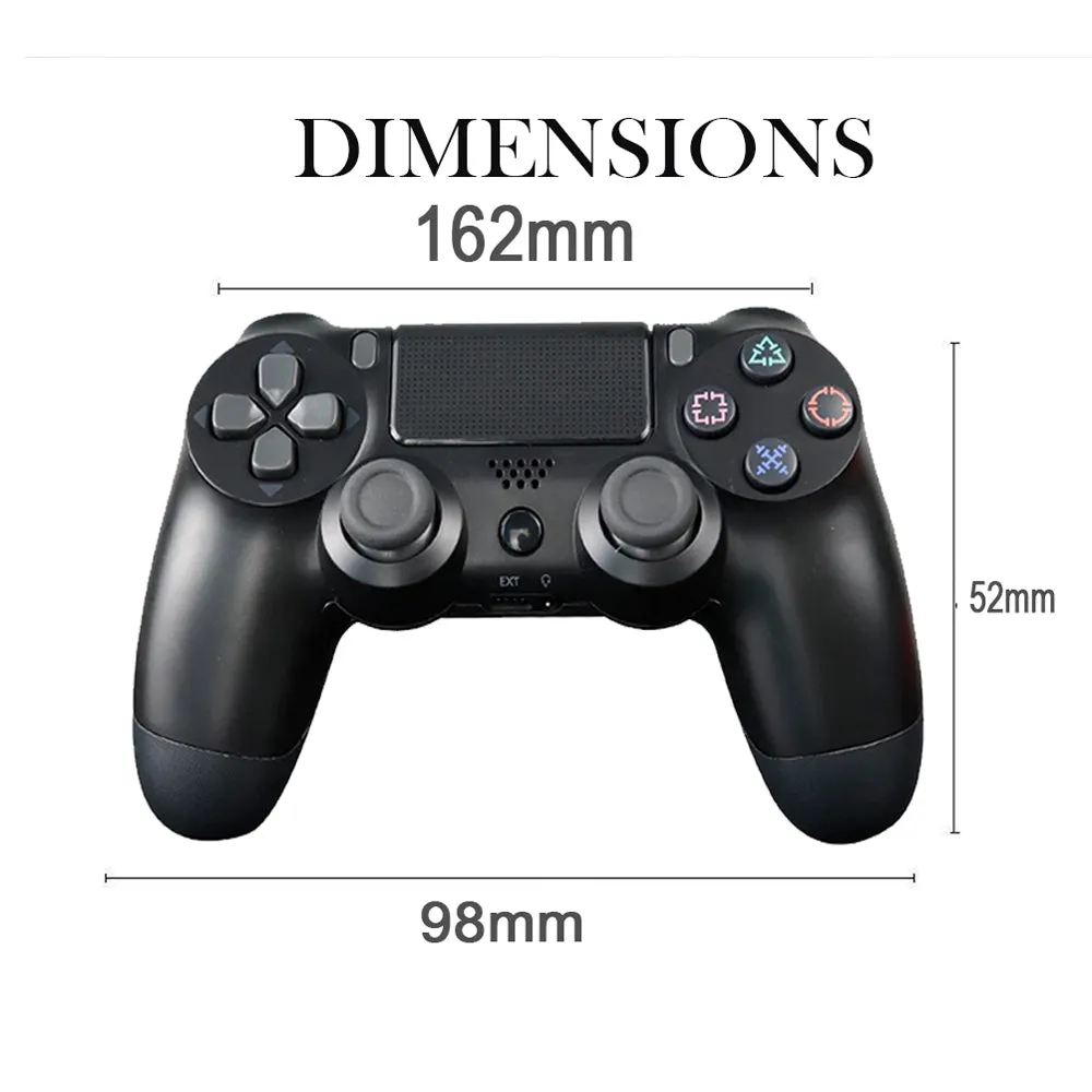 Wireless Bluetooth Joystick for PS4 Console for PlayStation Dual-shock 4